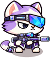 Prism helper cat