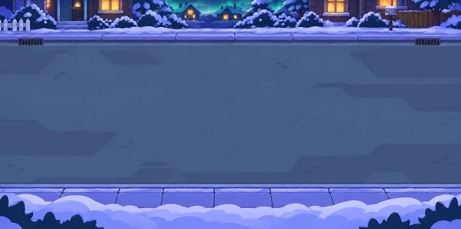Winter Street game scenery